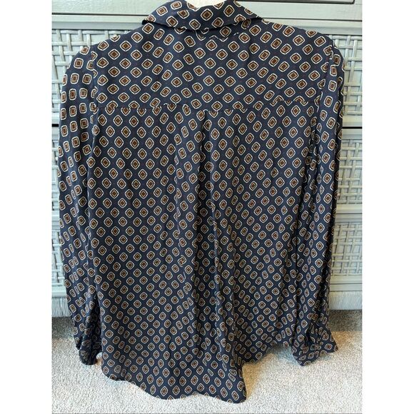 NWOT L’Agence silk Nina blouse, XS $385 G15 - Picture 4 of 9